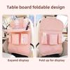 1PC Car Seat Back Anti-dirt Wear Anti-kick Mat Multi-functional Storage Bag Back Seat Children's Table Storage Bag