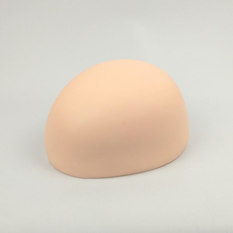 

Ручная вязка Ручная работа Вязаный крючком парик с половиной головы Тренировочная голова манекена для втыкания игл Фиксированная основа из вуали Опорная база Half Head