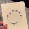 Silver Cz Stone Geometric Jewelry Bracelet For Womens Accessories Gift
