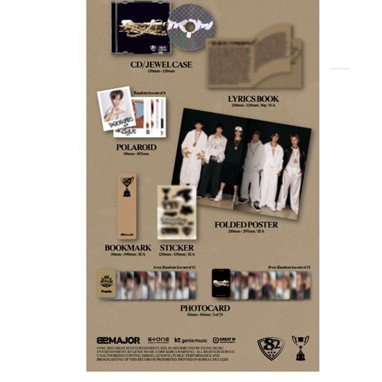 82MAJOR - 4. Mini-Album - ???Trophäe (Klassische Version) -Veröffentlichung 2025-10-30