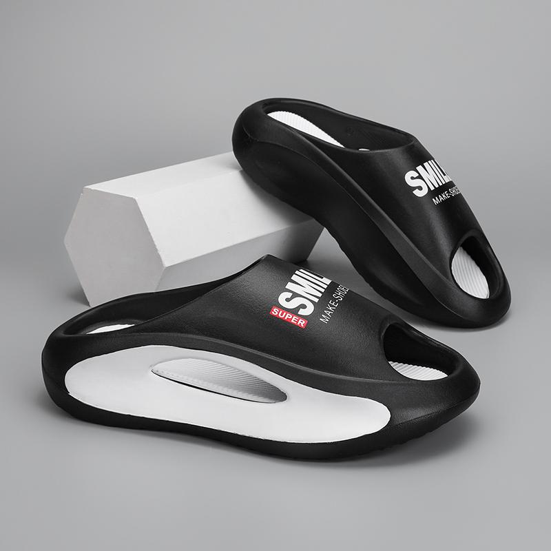 Thick Sole Summer Slippers Large Men's and Women's Slippers Casual Anti-slip Beach Shoes Men Slippers Home Slippers