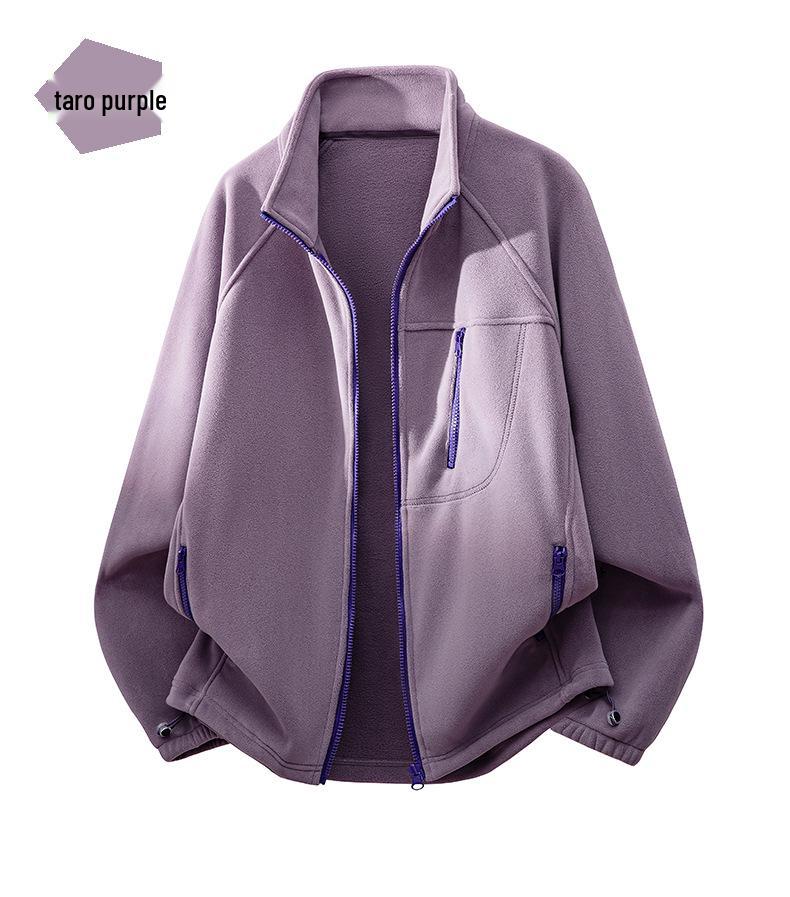 

Cozy Couple s Hoodie: Autumn/Winter Sporty Fleece Jacket with Patchwork XL