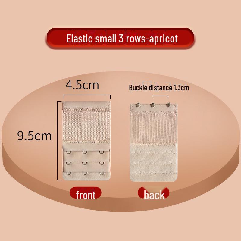 Extensie elastică pentru sutien cu cataramă din oțel inoxidabil - 2x3, 3x3, 4x4 rânduri