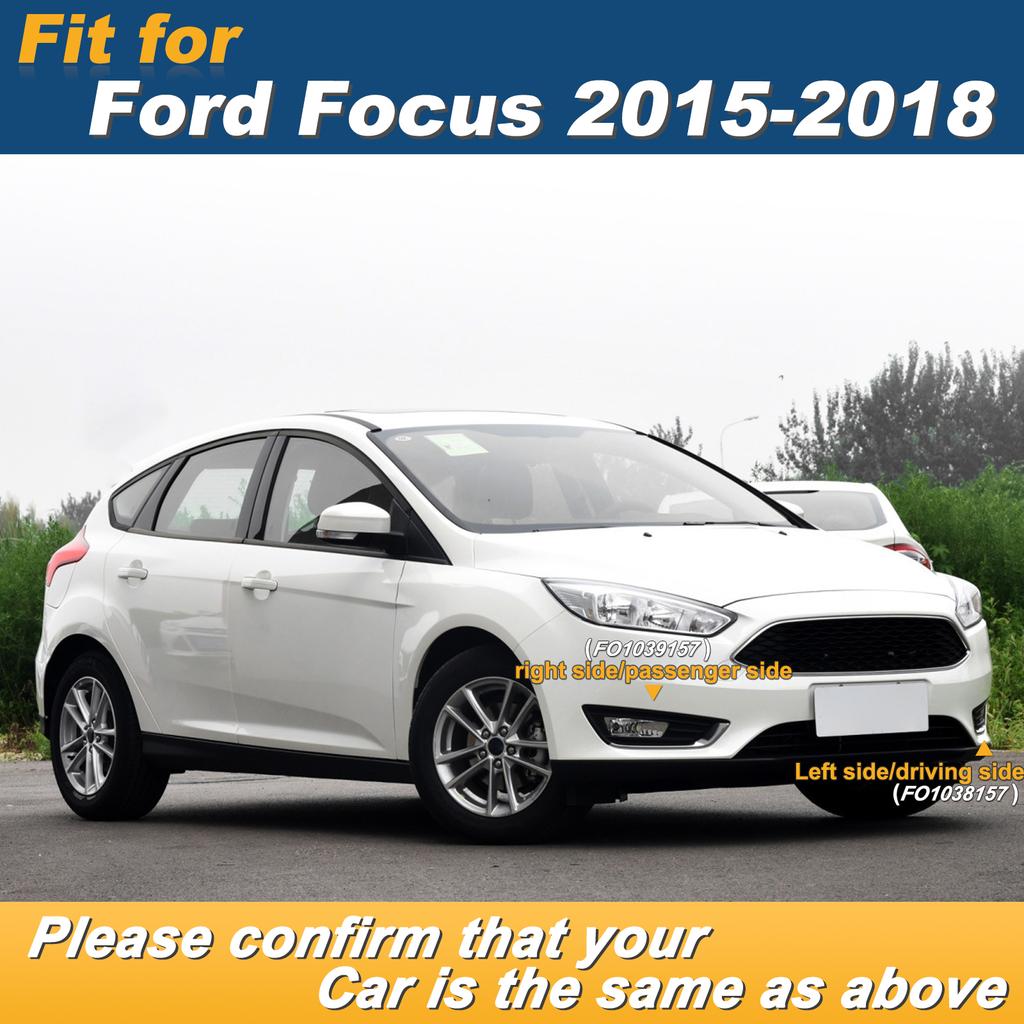Fog Light Frame Lamp Trim Grill Cover Under Front Bumper For Ford Focus Titanium 2015-2018 FO1038157 FO1039157 Car Accessories