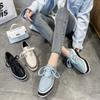 Women Platform Sneakers Fashion Lace Up Casual Shoes Comfortable Chunky Sports Trainers