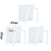 Kitchen Sponge Racks Self Adhesive Sink Sponges Drain Drying Rack Holders Stainless Steel Wall Hooks Home Storage Hook Organizer