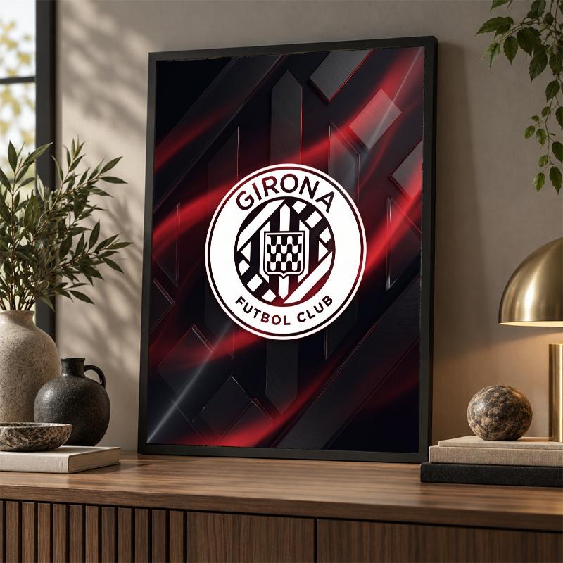 Girona FC Diamond Painting Kit 5D Full Drill DIY Diamond Mosaic Wall Art Home Decor