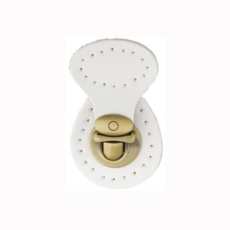 Genuine Leather Bag Lock Magnetic Button Fasteners Snap Buckles Replacement Handmade Bag DIY Clasp Accessories KZ0253