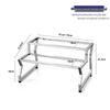 Stainless Steel Extendable Multi-Compartment Condiment Rack