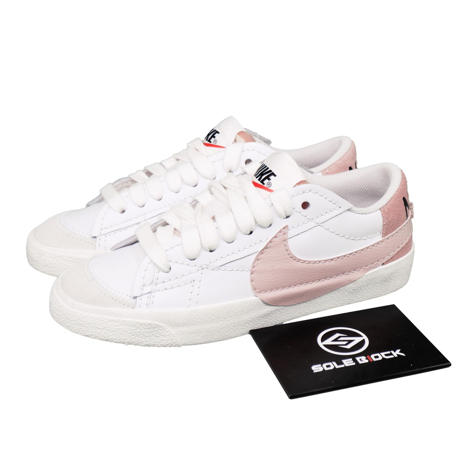 

Nike Wmns Blazer Low 77 Jumbo Білий Рожевий Оксфорд DQ1470-102