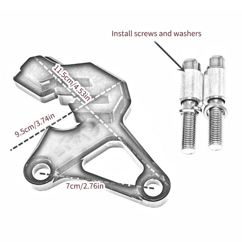 Front Brake Caliper Guard Protector Cover Aluminum Brake Caliper Guard Covers for NMAX155 2020-2021 Motorcycle Accessory