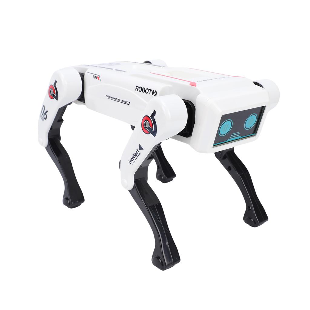 Cão Robótico com Controle Remoto Comando de Voz 30 Ações Programável por App Brinquedo Cachorro Filhote Mecânico Recarregável para