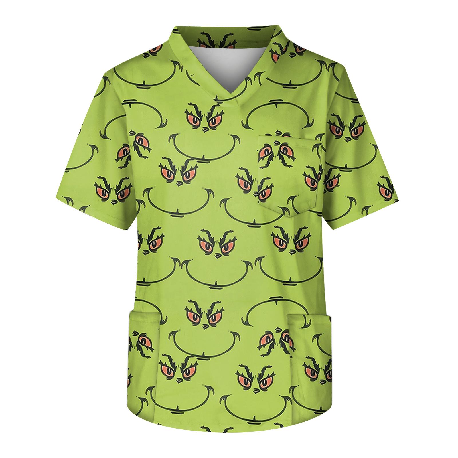 

Мужской топ с коротким рукавом, V-образным вырезом и принтом, нагрудным карманом XXXXXL