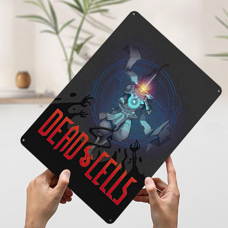 

Dead Cells Game Artwork Metal Poster Customized Wall Art Retro Vintage Tinplate Signs for Gaming Room Decoration At Home Decor 7.9x11.8In(20x30cm)