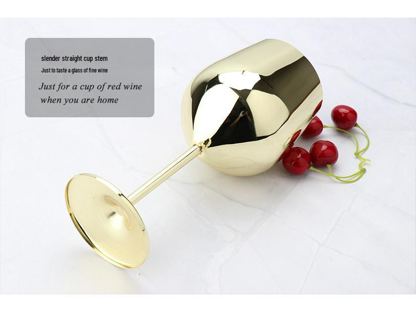304 Stainless Steel Stemmed Wine and Cocktail Glass