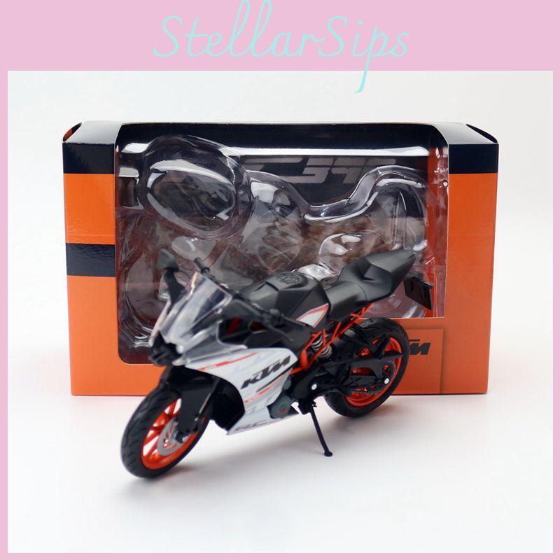 1:12 Scale Alloy Bike Model Ktm Rc390 Offroad Collectors Display Toy For Kids