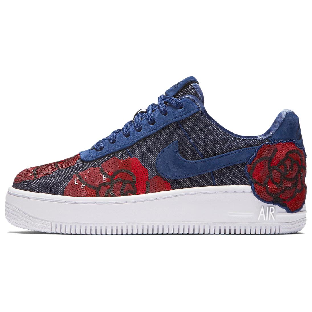 

Nike Air Force 1 Upstep Low Denim Rose Blue Women s 898421-401 37.5