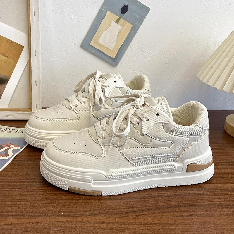 

Низкие женские туфли на платформе, осенне-зимняя обувь National Tide, детская универсальная повседневная спортивная обувь Niche Tide для сноуборда 38 бежевый