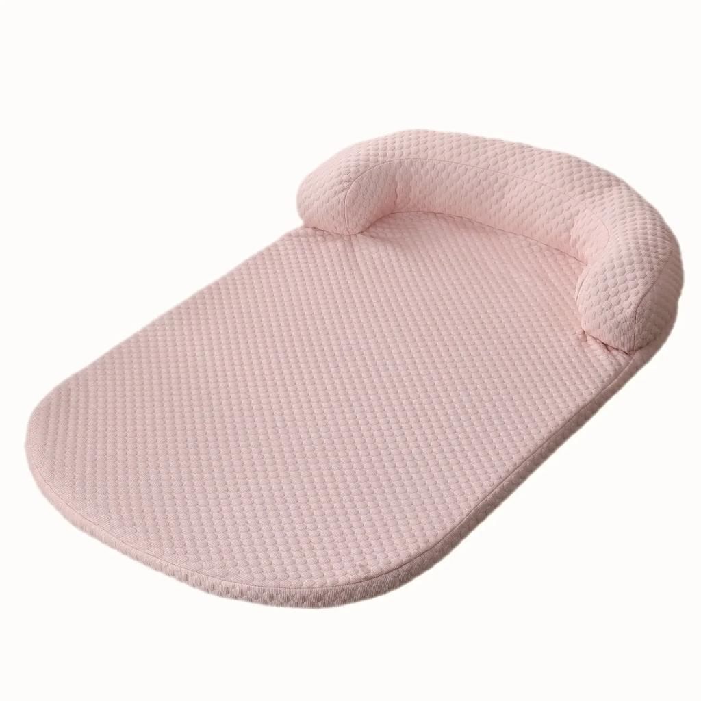 Summer Cooling Dog Bed Ice Silk Cold Cat Mat Foam Sleeping Sofa Puppy Kennel Breathtable Cooling Fabric Dog Cat Bed Pet Cushion