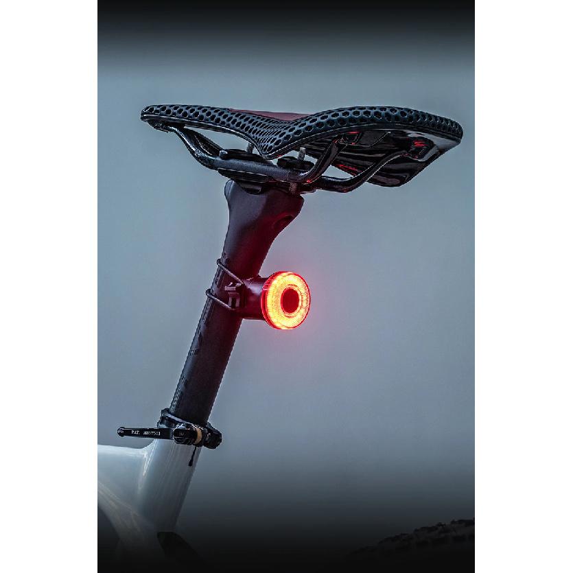 ROCKBROS Smart Bike Tail Light Bicycle Rear Lights IPX6 Waterproof Bike Lights for Night Riding with Type C Rechargeable