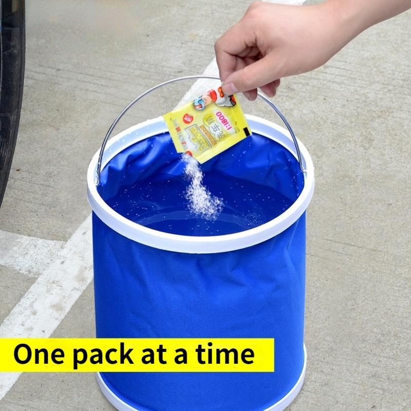 Eco-Friendly Car Wash Powder Concentrate with High Cleaning Power and Foaming Action, 1:1800 Ratio