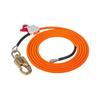 SAIFTEL Adjustable Triple Lock Climbing Lanyard with Fall Arrester