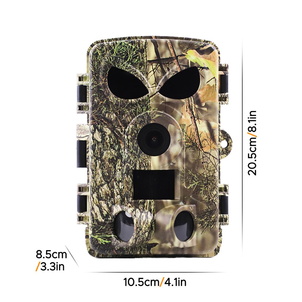 Trail Camera 8K Wildlife Camera with BT GPS WiFi  APP Night Vision  Camera Waterproof  60MP Photos
