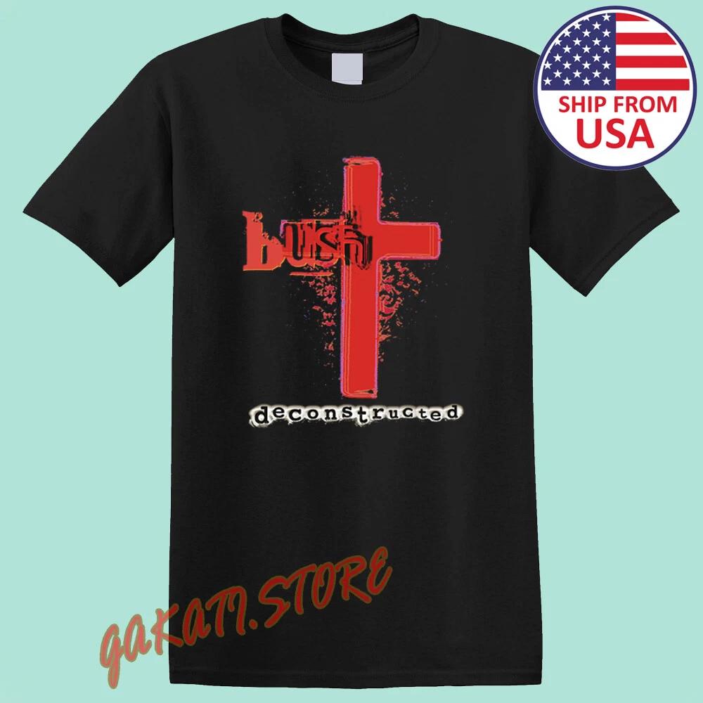 Bush Deconstructed Men s Black Size S-5XL 2XL
