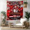 Bayern Munich Custom Your Name Wall Decor Tapestry Art For Pet Memorial Birthdaywedding Party Backdrop Family Gift