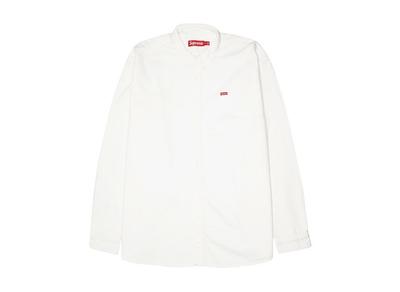 Small Box Shirt White Denim