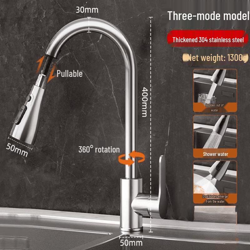 

TLXT Kitchen Pull-out Faucet