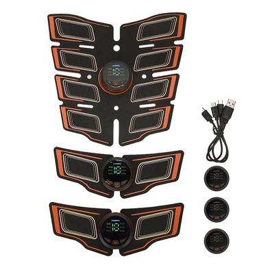 Household EMS Abdominal Muscle Patch Arm Leg Muscle Training Stimulator Fitness EquipmentOrange