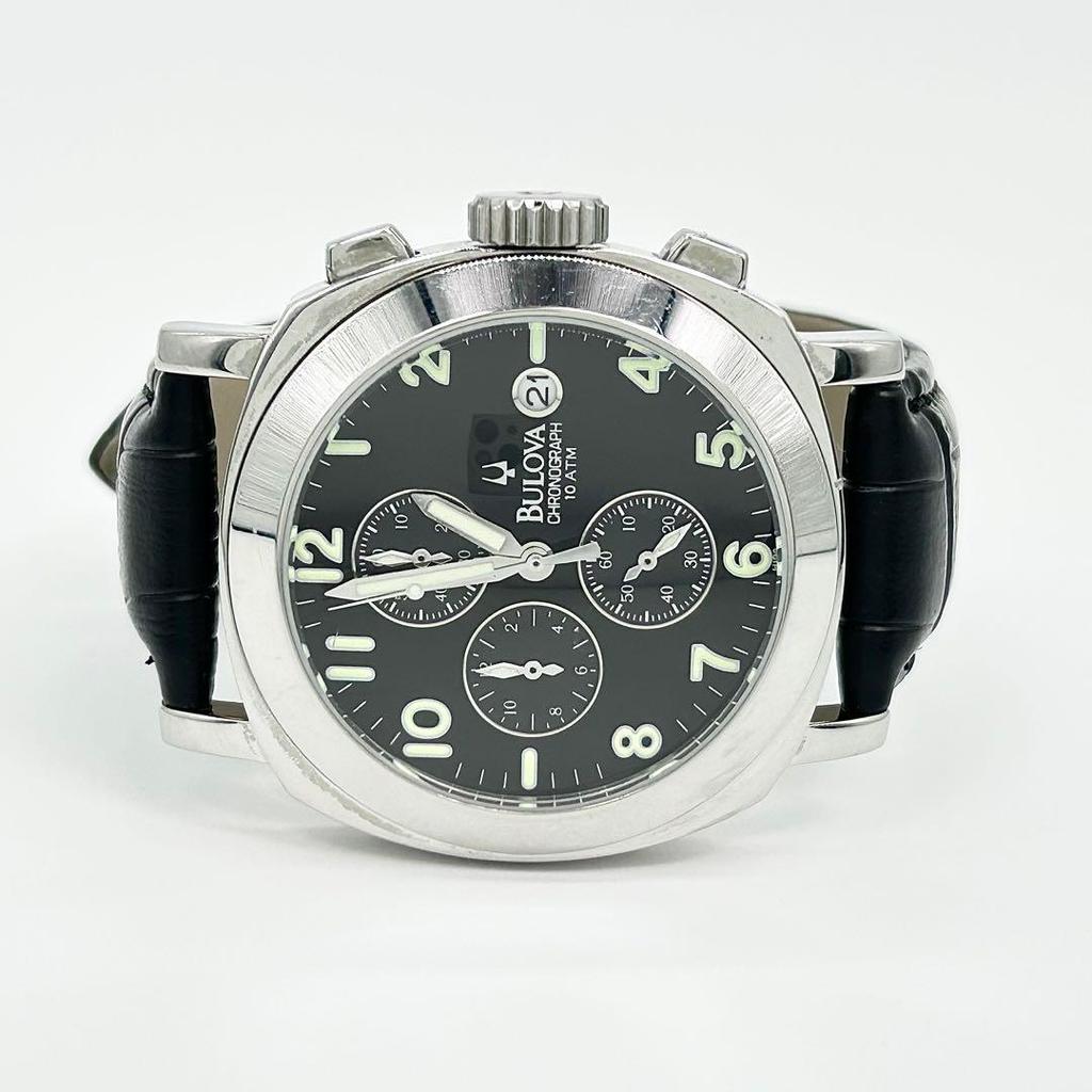 Used BULOVA Chronograph BVV402 Quartz Watch