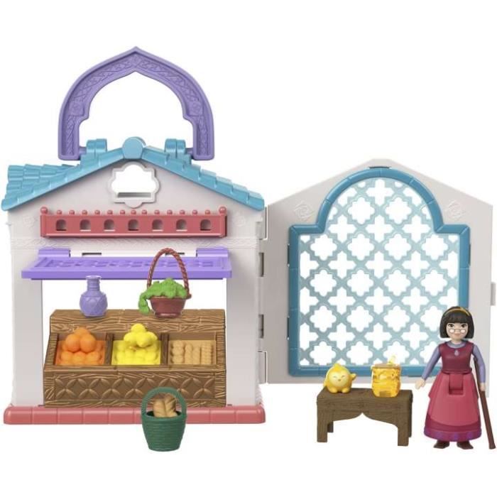 Jouet - Mattel - Disney Wish, Asha Et La Bonne Etoile - Coffret Transportable - 3 Figurines - Mixte