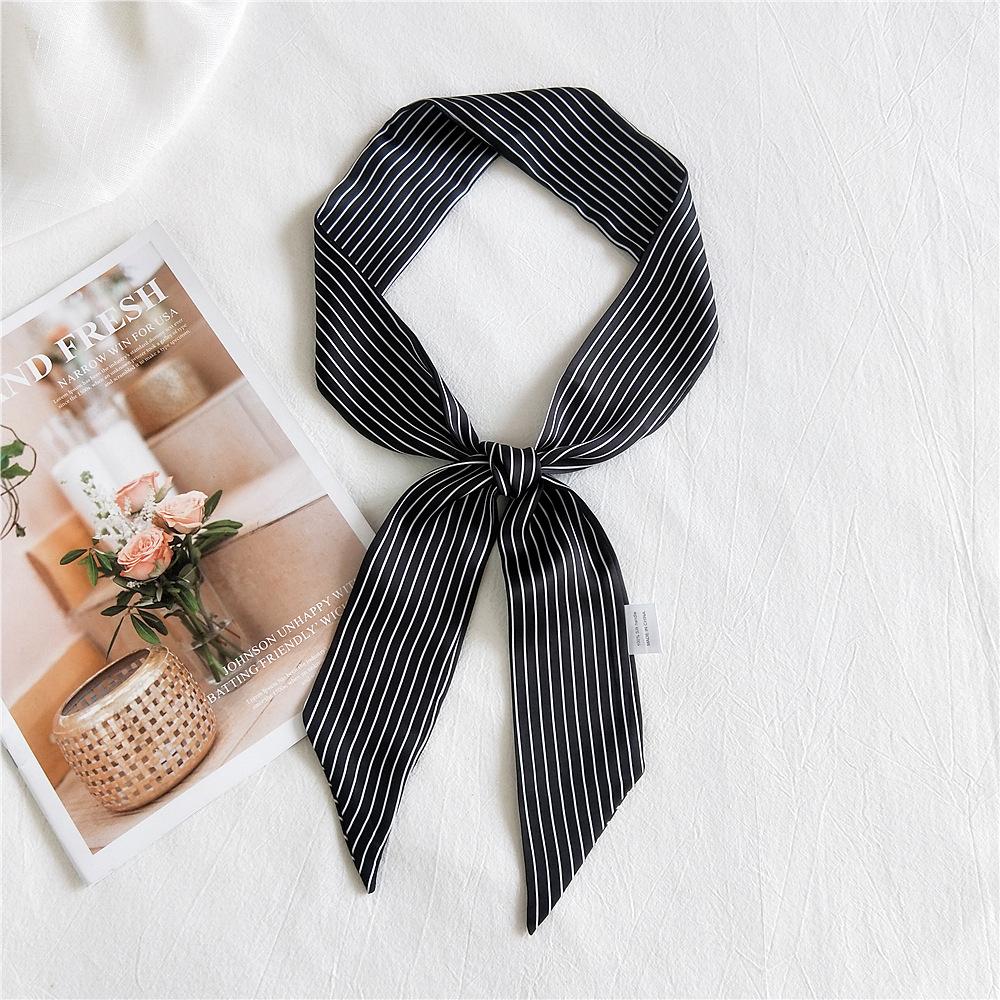 Neue Schals Seidenschals Damen Frühlings- und Herbstsaison Lange dekorative professionelle Schals Sommer Dünne Stile gepaart mit stilvollen Hemden