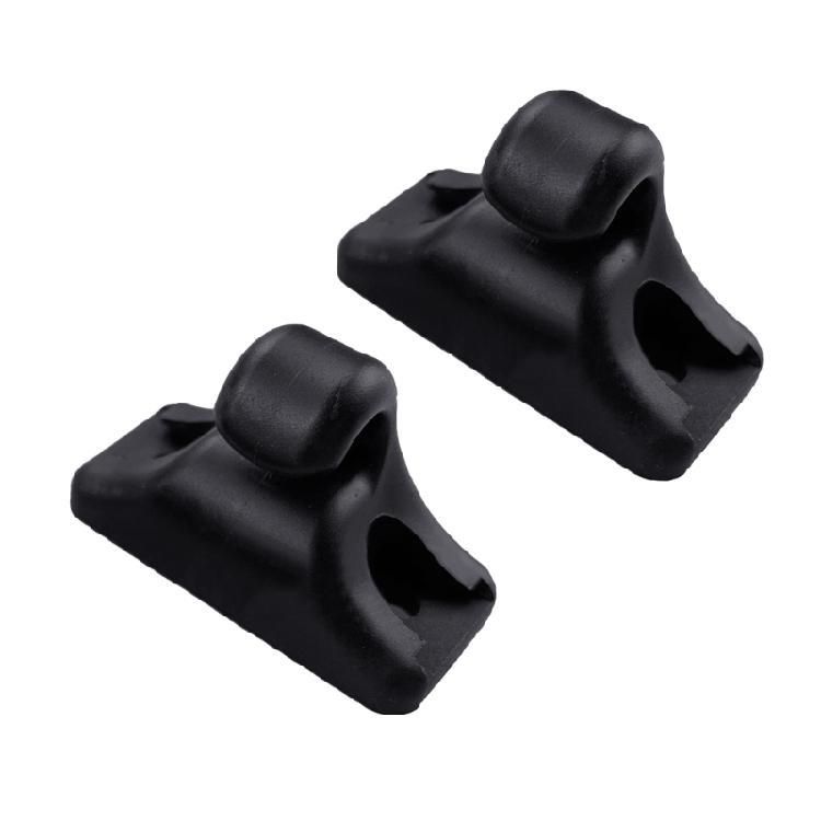 

Replacement Sunvisor Bracket Clamps Black 94473143900 for 924 944 968 L+R 1