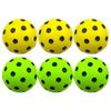 1/3pcs 74mm Quiet Pickleball Soft Foam Practice Ball Silent Play Technology Ideal for Indoor Games and Noise Sensitive Areas