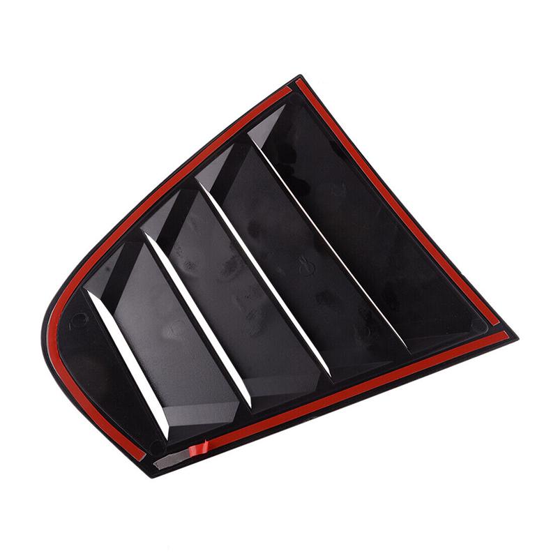 Rhyming Car Rear Quarter Side Window Louver Vent Cover Shutter Panel Trim Fit For BMW 3 Series F30