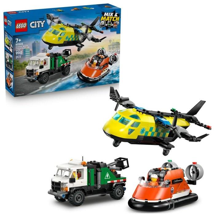 LEGO City Airplane & Vehicle Maintenance Set 60505 (Multicolor)