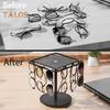 360 Degrees Rotating Sunglasses Organizer Single/Dual Layer Clear Acrylic Glasses Storage Rack Space Saving Heavy Duty Eyewear Display Stand Holder