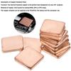 20x20mm Laptop Copper Sheet Plate Heatsink Sheet  For GPU CPU Chip RAM Cooling