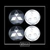 50/54/58/60/81mm Car Wheel Center Hub Cap Cover Rim Badge for Mitsubishi ASX Ralliart Eclipse Competition TRITION Evolution X wszm26