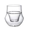 New Creative Double-layer Glass Cup Espresso Coffee Cup Anti-scalding Milk Party Brandy Wine Teacup Mug 120/250/335ml