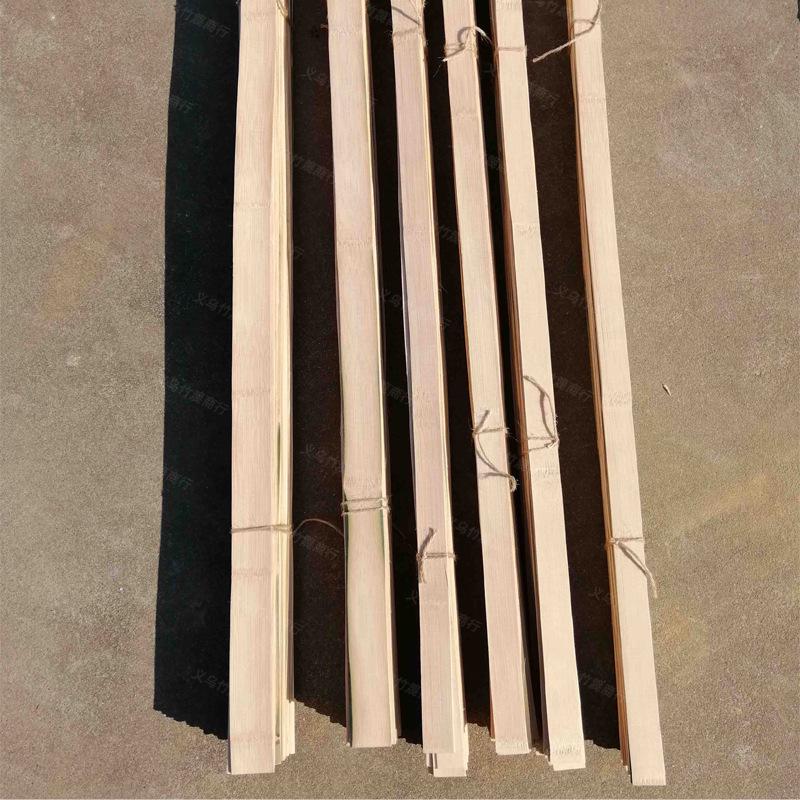 Handmade Bamboo Strips: 3cm & 4cm Wide DIY Decorative & Model Materials