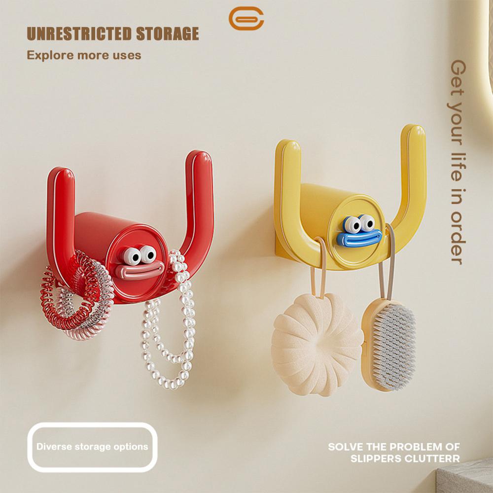 Wall-mounted Storage Slippers Rack Punch-free Shoe Storage Rack New Slippers Rack