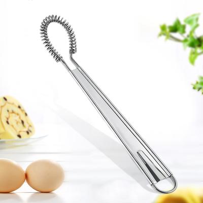 Yousheng Eiermixer Robuster, guter Elastizität Edelstahl Handgehaltener Feder-Schneebesen für die Küche
