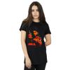 Star Wars Womens/Ladies Solo Coloured Silhouette Cotton Boyfriend T-Shirt