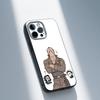 J-Jason Mask V-Voorhees Phone Case For iPhone 16,15,14,13,12,11,Pro,Max,Plus,X,XS,SE,E,Mini,Soft Silicone Black Case