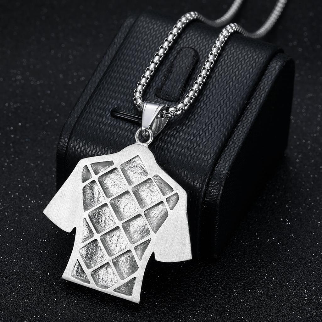 New Popular Hip-hop HIPHOP Jewelry with Diamond Studded No.7 Jersey Pendant Necklace