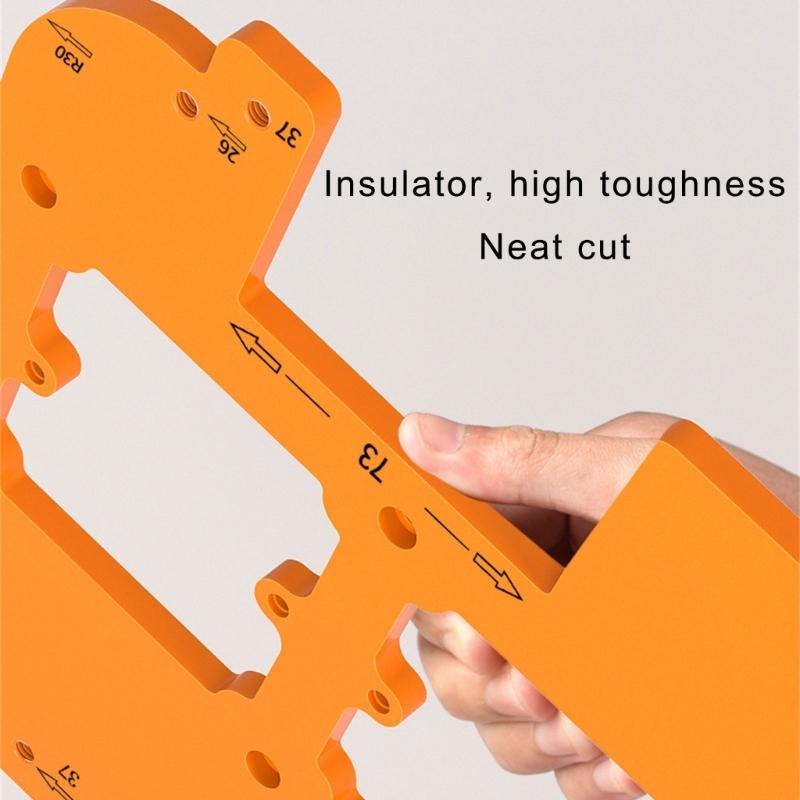 Multifunctional Sturdy Woodworking Slotting Template Designs for Carpenter and Enthusiasts Across Various Materials